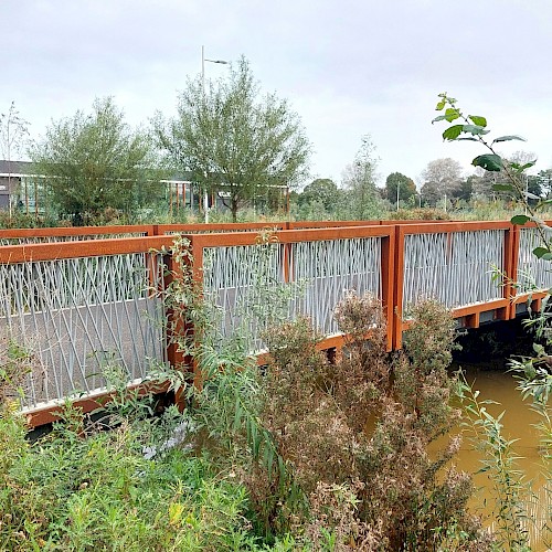 Circulaire brug over de Middentocht, juni 2024