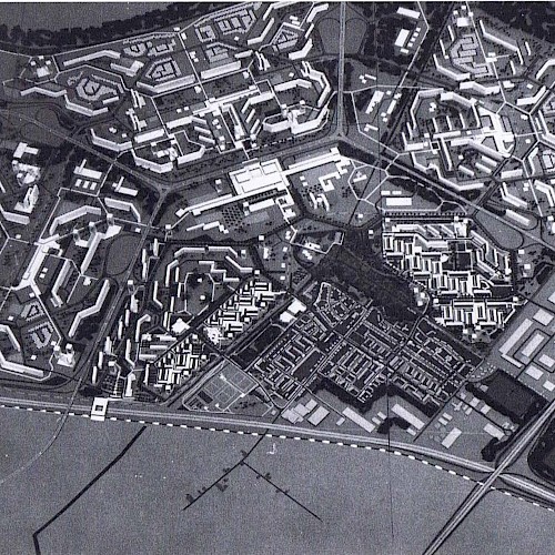 Maquette masterplan Zoetermeer