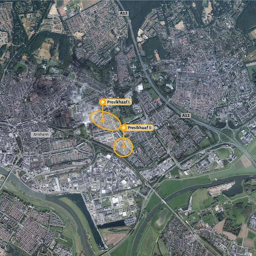 Locatie Presikhaaf Arnhem
