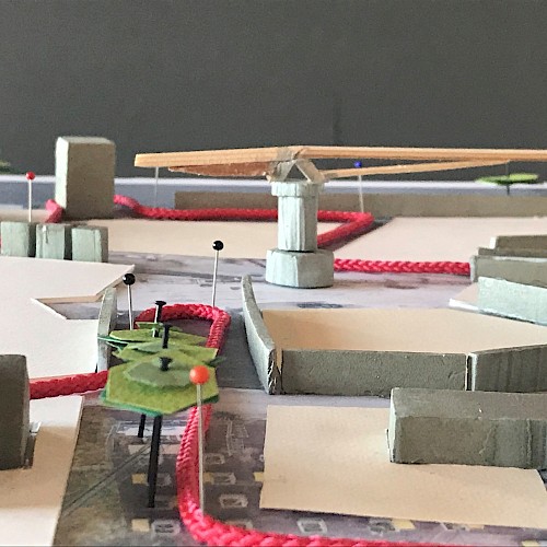 maquette goudasfalt