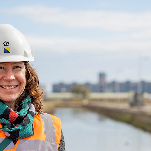 Landschapsarchitect Marjan Ketner vertelt over de werkzaamheden op Ambachtsezoom