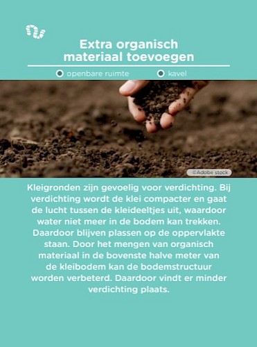 Maatregelkaart voor kleibodem: beschrijving